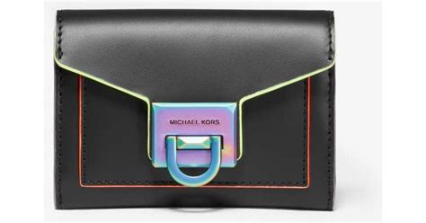 michael kors contrast trim|Michael Kors contrast trim wallet.